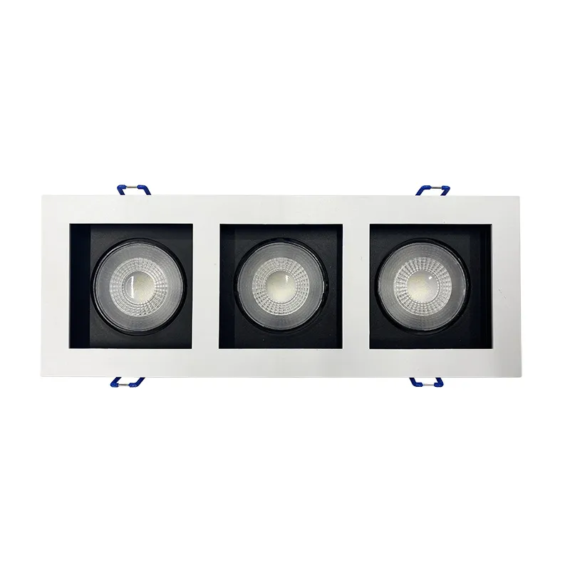 Светильник светодиодный ДВО-213 3x8W 4000K 55° белый карданный IP40  JazzWay JazzWay 5005662