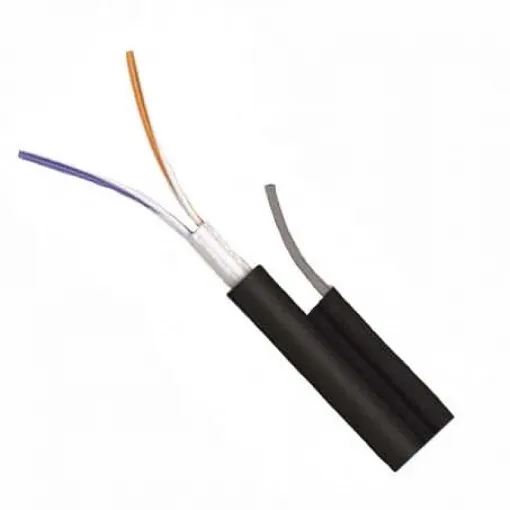 Витая пара ftp 2 пары awg 24 категория 5е экран внешняя cu premium с тросом SKYNET 1693321