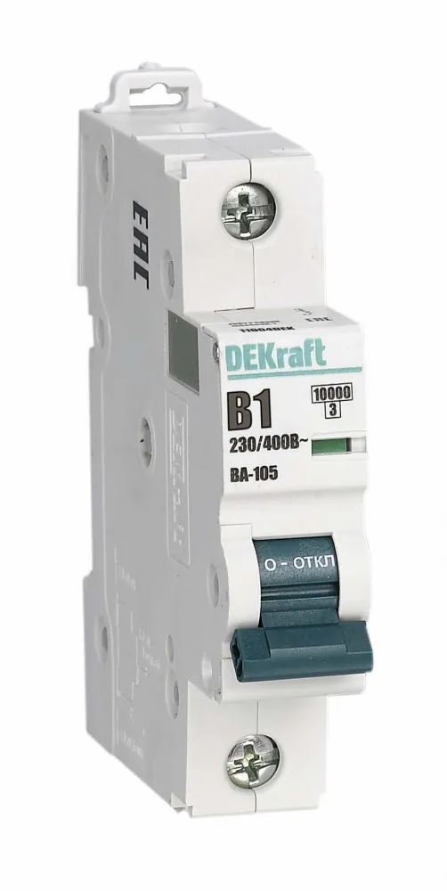 ВА 1P 1A  B ВА-105 10кА SE (Dekraft) 13100DEK