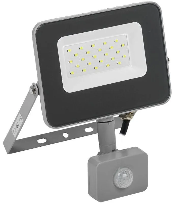Прожектор сдо 07-20д светодиодный серый с дд ip54 iek IEK LPDO702-20-K03
