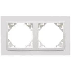 Efapel 90920 TBB Двойная рамка, белый/белый Efapel 90920 TBB