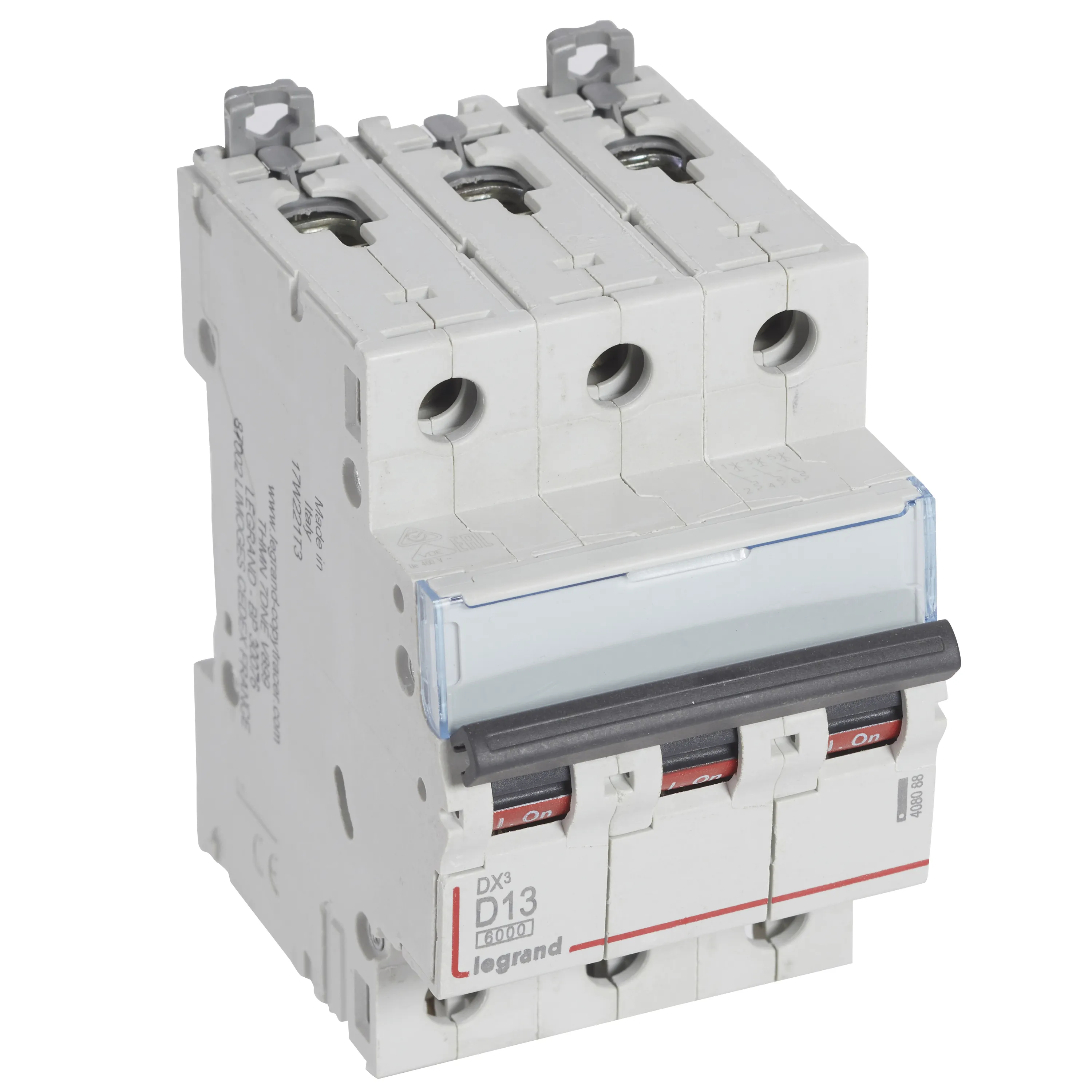 Выключатель автоматический трехполюсный 13а d dx3 6ka/10ka LEGRAND/DACCORD 408088