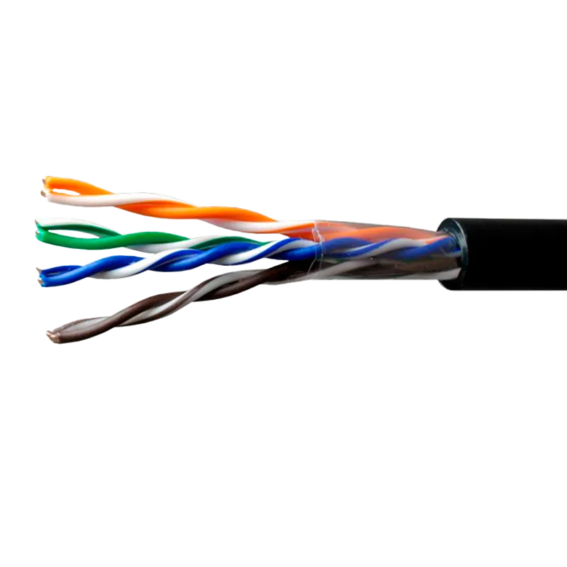 Витая пара SUPRLAN Long Ethernet UTP 5e 4x2x0,64 Cu PE Out. 500м (RUS)