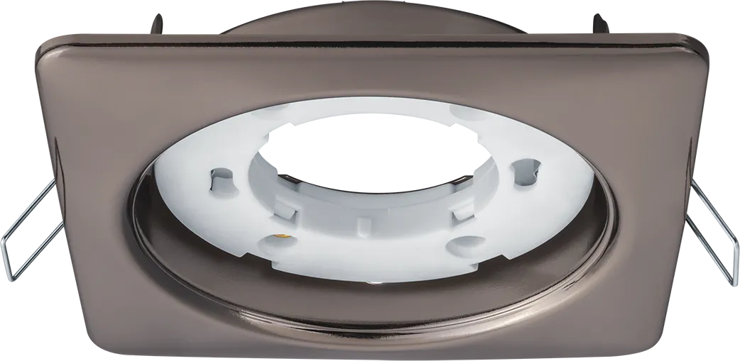 Светильник NGX-S2-005-GX53 Квадрат черный хром Navigator Group 25625