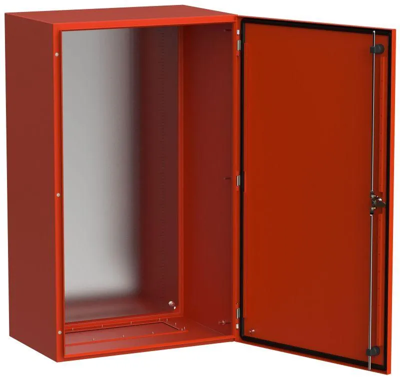 Корпус металлический щмп-100.60.30 titan 5 ухл1 ip66 ral3020 красный IEK TI5-13-N-100-060-030-66