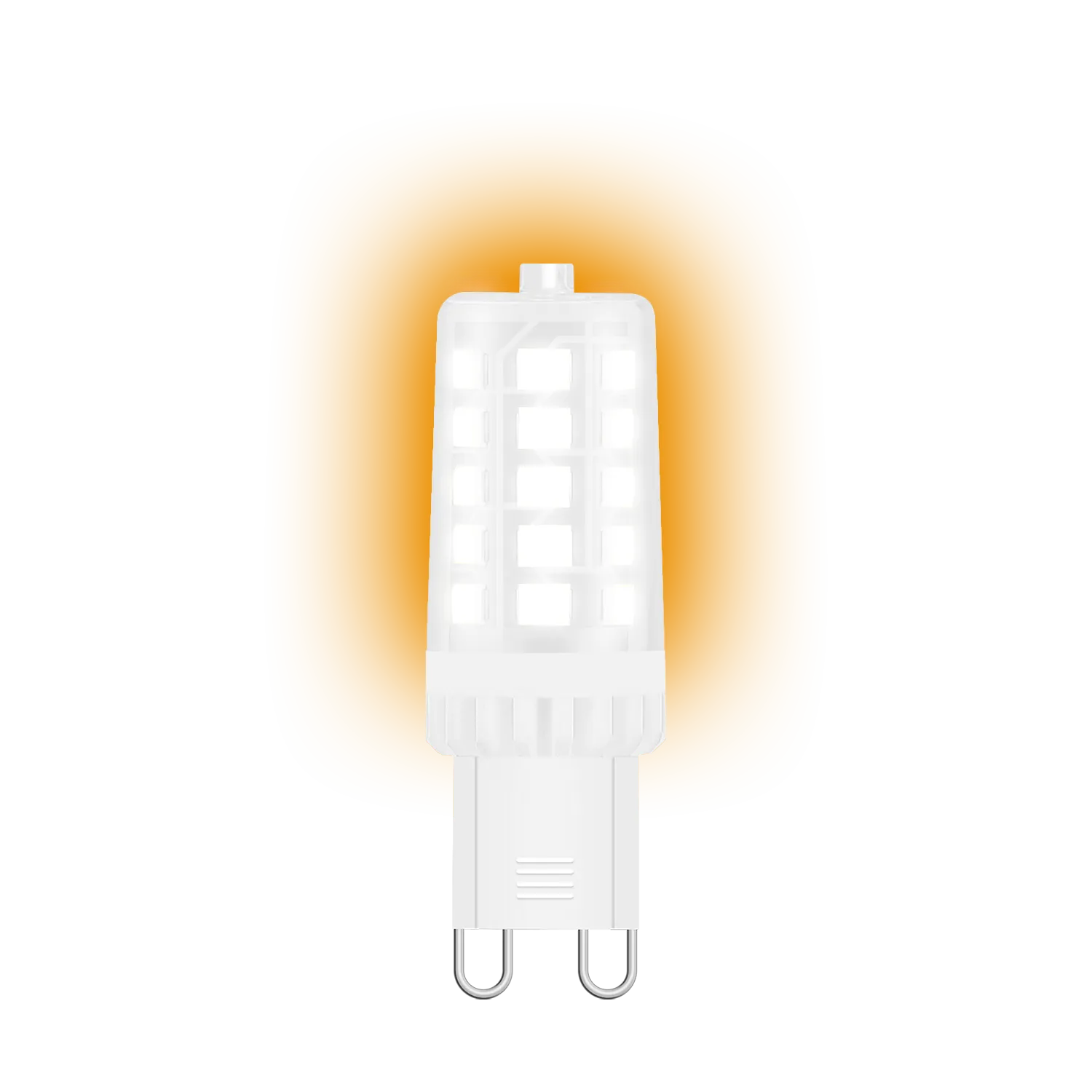 Лампа светодиодная LED 3.5 Вт 460 лм 3000К AC185-265В G9 капсула теплая керамическая Black Gauss Gauss 107009105