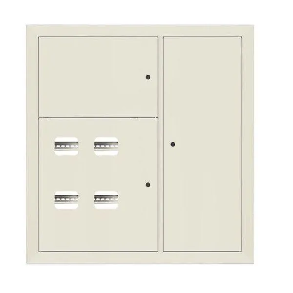 Щит этажный 4 кв. ral9002 (1000х950х160) proxima EKF MB29-V-4-RAL9002