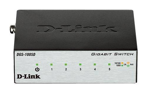 Коммутатор 5 портов D-Link DGS-1005D/H2B