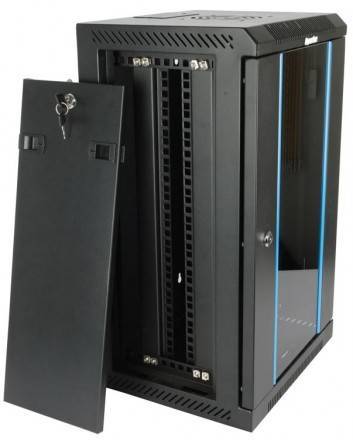 Шкаф телекоммуникационный 10" настенный  Hyperline TDC-6U-GR-RAL9004