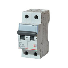 LEGRAND 404043 (604821) Автоматический выключатель, серия TX3, C20A, 20A, 2-полюсный