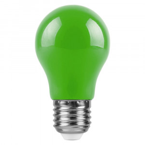 Лампа светодиодная Feron LB-375 E27 3W зеленый 25922