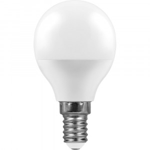 Лампа светодиодная Feron LB-550 Шарик E14 9W 4000K 25802