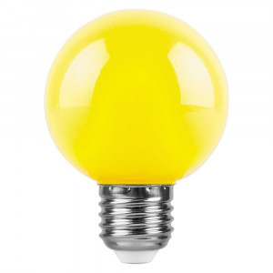 Лампа светодиодная Feron LB-371 Шар E27 3W желтый 25904