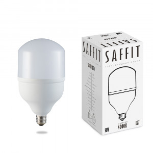 Лампа светодиодная SAFFIT SBHP1050 E27-E40 50W 4000K 55094