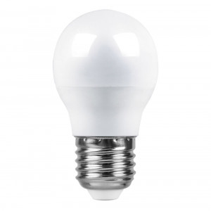 Лампа светодиодная Feron LB-95 Шарик E27 7W 2700K 25481