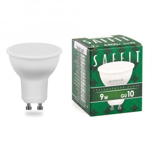 Лампа светодиодная SAFFIT SBMR1609 MR16 GU10 9W 6400K 55150
