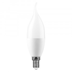 Лампа светодиодная Feron LB-770 Свеча на ветру E14 11W 6400K 25952