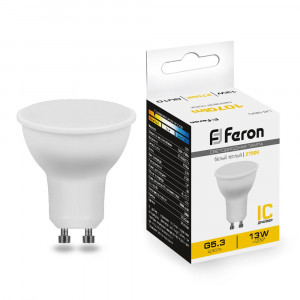 Лампа светодиодная Feron LB-960 MR16 GU10 13W 2700K 38191
