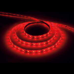Cветодиодная LED лента Feron LS604, 60SMD(2835)/м 4.8Вт/м 5м IP65 12V красный Артикул 27676