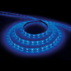 Cветодиодная LED лента Feron LS604, 60SMD(2835)/м 4.8Вт/м 5м IP65 12V синий Артикул 27677