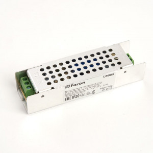 Трансформатор электронный для светодиодной ленты 36W 12V (драйвер), LB009 Артикул 48007