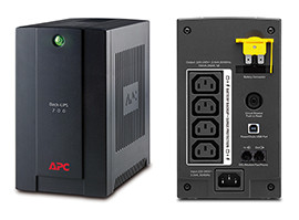 Источник бесперебойного питания APC Back UPS BX700UI 0.7 кВА 390 Вт
