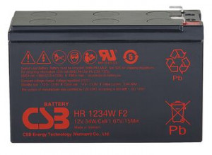 Аккумуляторная батарея общего применения CSB HR1234W CSB 12В 9 Ач