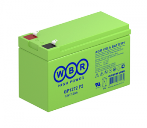 Аккумуляторная батарея общего применения WBR WBR GP1272 F2 12В 7.2 Ач