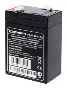 Аккумуляторная батарея для ИБП Ippon 769317 6В 4.5 Ач