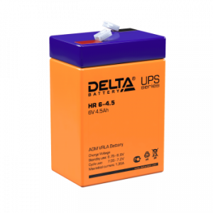 Аккумуляторная батарея для ИБП Delta HR 6-4.5 6В 4.5 Ач