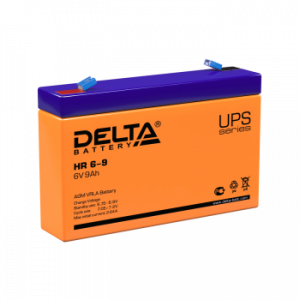 Аккумуляторная батарея для ИБП Delta HR 6-9 6В 9 Ач