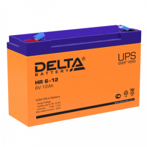 Аккумуляторная батарея для ИБП Delta HR 6-12 6В 12 Ач
