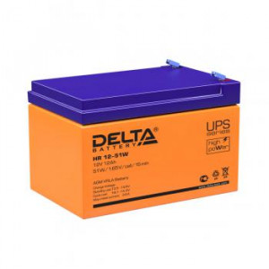 Аккумуляторная батарея для ИБП Delta HR 12-51 W 12В 12 Ач