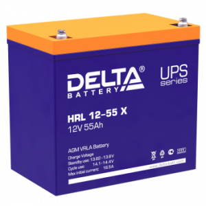 Аккумуляторная батарея для ИБП Delta HRL 12-55 X 12В 55 Ач