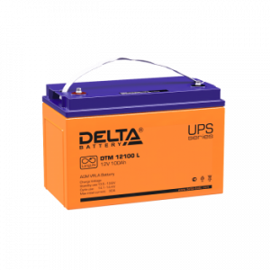 Аккумуляторная батарея для ИБП Delta DTM 12100 L 12В 100 Ач