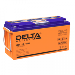Аккумуляторная батарея для ИБП гелевый Delta GEL 12-150 12В 150 Ач