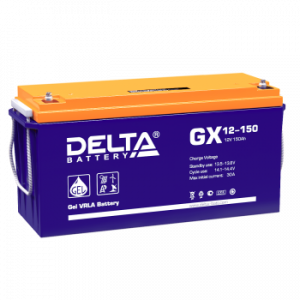 Аккумуляторная батарея для ИБП гелевый Delta GX 12-150 12В 150 Ач