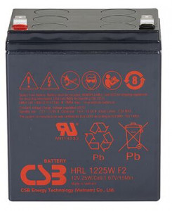 Аккумуляторная батарея общего применения CSB HRL1225W CSB 12В 7 Ач