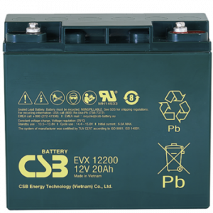Аккумуляторная батарея общего применения CSB EVX12200 CSB 12В 20 Ач