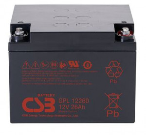 Аккумуляторная батарея общего применения CSB GPL12260 CSB 12В 26 Ач