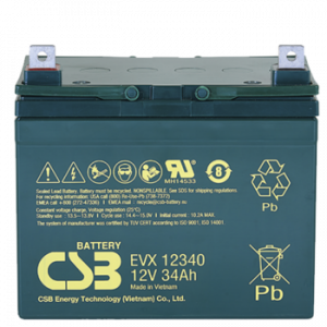 Аккумуляторная батарея общего применения CSB EVX12340 CSB 12В 34 Ач