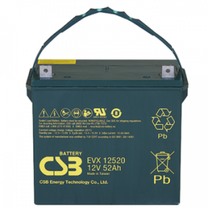 Аккумуляторная батарея общего применения CSB EVX12520 CSB 12В 52 Ач