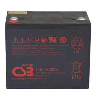 Аккумуляторная батарея общего применения CSB HRL12280W FR CSB 12В 75 Ач