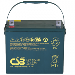 Аккумуляторная батарея общего применения CSB EVX12750 CSB 12В 75 Ач