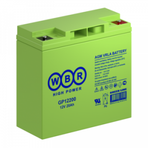 Аккумуляторная батарея общего применения WBR GP12200 WBR 12В 20 Ач
