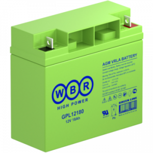 Аккумуляторная батарея общего применения WBR GPL12180 WBR 12В 18 Ач