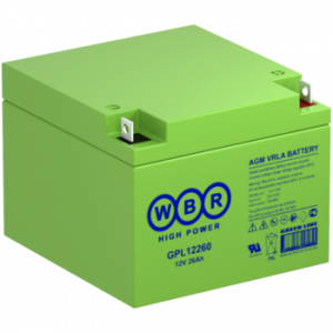 Аккумуляторная батарея общего применения WBR GPL12260 WBR 12В 26 Ач