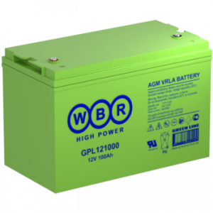 Аккумуляторная батарея общего применения WBR GPL121000 WBR 12В 100 Ач