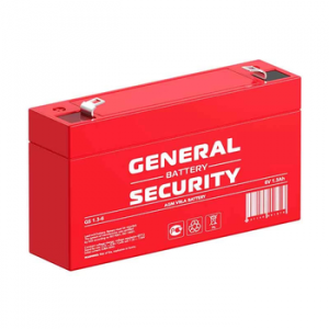 Аккумуляторная батарея общего применения General Security GS1.3-6 6В 1.3 Ач