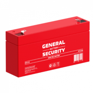 Аккумуляторная батарея для ОПС General Security GS3.2-6 6В 3.2 Ач